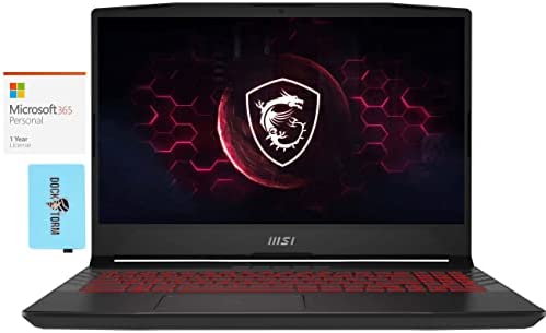 MSI Pulse GL66-15 Gaming & Entertainment Laptop (Intel i7-12700H 14-Core, 64GB RAM, 2x8TB PCIe SSD RAID 1 (8TB), GeForce RTX 3060, 15.6