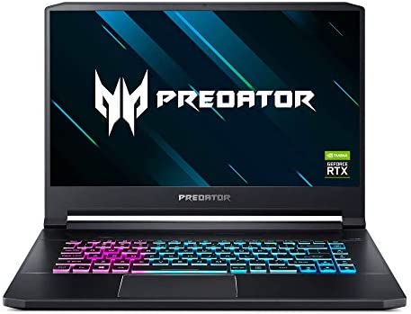 Acer Predator Triton 500 Thin & Light Gaming Laptop, Intel Core i7-9750H, GeForce RTX 2060 with 6GB, 15.6