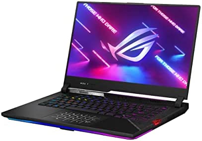 ASUS ROG Strix Scar 15 (2022) Gaming Laptop, 15.6” 300Hz IPS FHD Display, NVIDIA GeForce RTX 3060, Intel Core i9 12900H, 16GB DDR5, 512GB SSD, Per-Key RGB Keyboard, Windows 11 Home, G533ZM-ES93