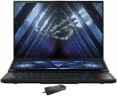 ASUS ROG Zephyrus Duo 16 Gaming & Business Laptop (AMD Ryzen 9 6900HX 8-Core, 64GB DDR5 4800MHz RAM, 2x8TB PCIe SSD RAID 1 (8TB), GeForce RTX 3080 Ti, 16.0