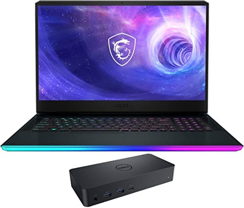 MSI Raider GE76-17 Gaming & Entertainment Laptop (Intel i9-12900HK 14-Core, 64GB DDR5 4800MHz RAM, 2x8TB PCIe SSD RAID 0 (16TB), GeForce RTX 3080 Ti, 17.3