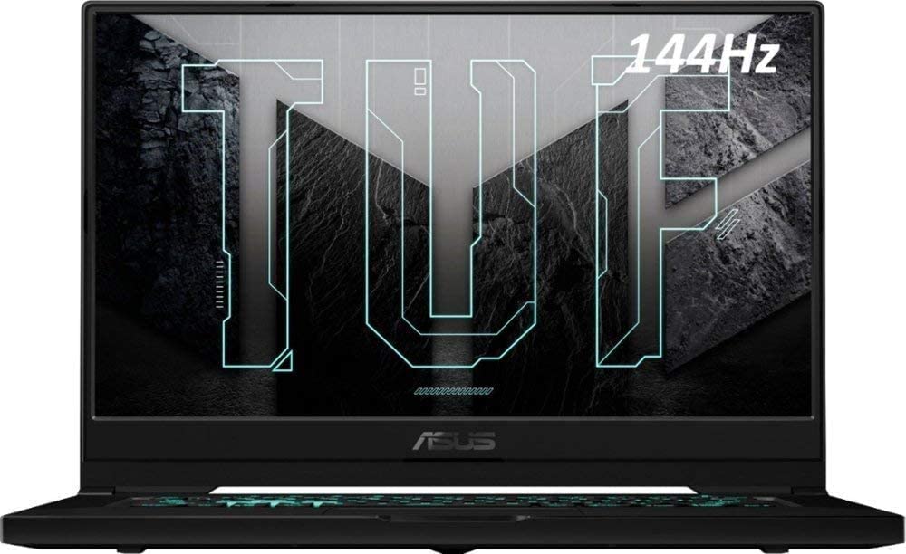 High Performance ASUS TUF Dash 15.6" 144Hz VR Ready Gaming Laptop, Intel Core i7-11370H 4.80 GHz, GeForce RTX 3060, DTS X Ultra, Backlit KB, WiFi 6, Thunderbolt 4 (TUF - 16GB RAM | 1TB PCIe SSD)